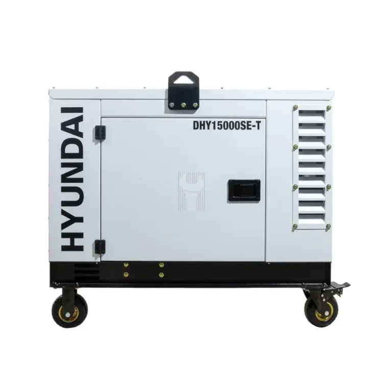 GERADOR DIESEL 15KVA MONO TRIFÁSICO HYUNDAI