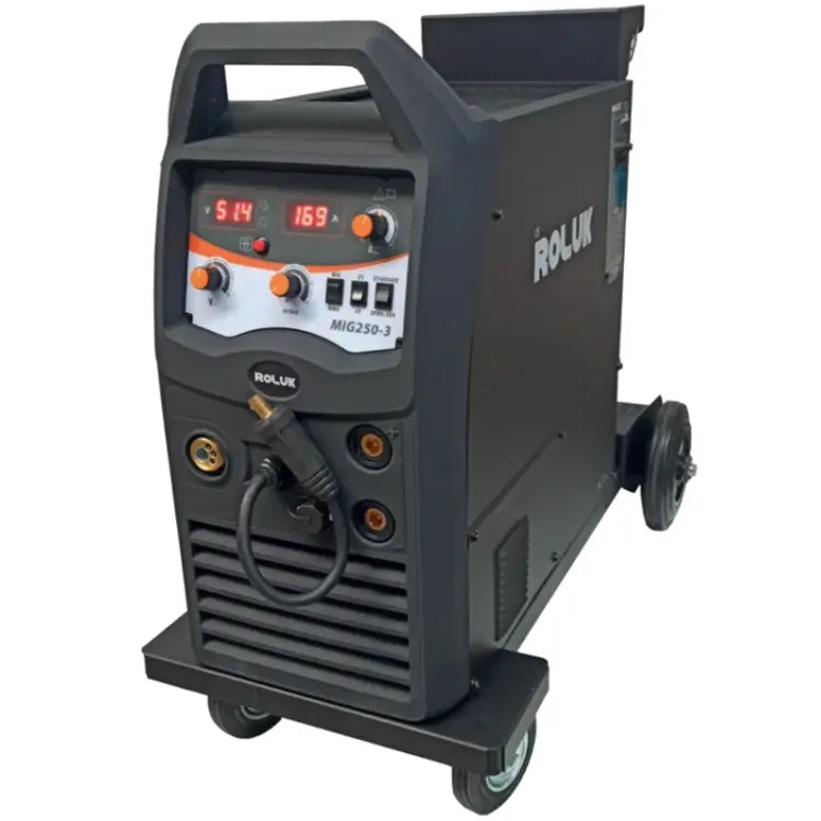 SEMI AUTOMATICA INVERTER MIG250 3 ROLUK