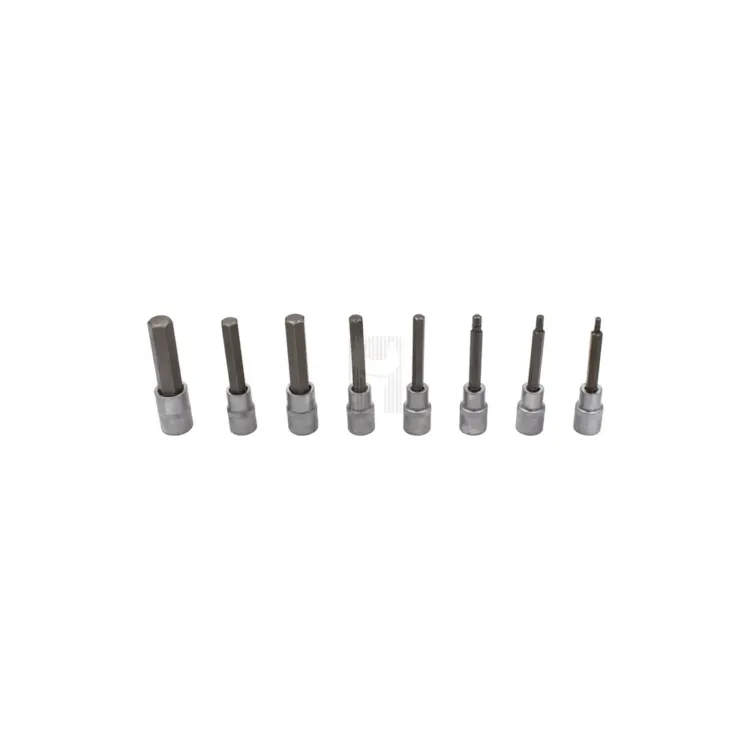 JG 08 CHAVES 1/2" C/ BIT HEX. LONGAS 4-17mm KROFTOOLS