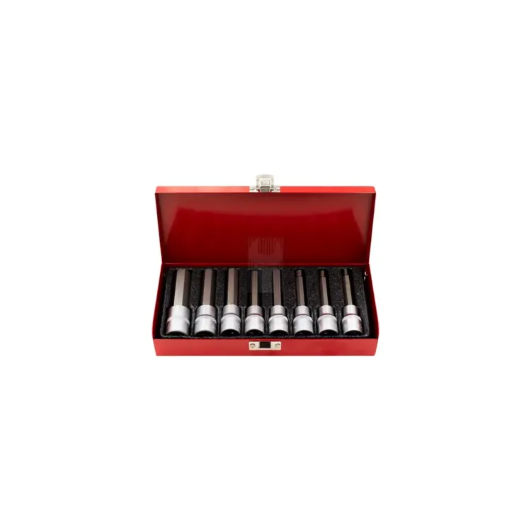 JG 08 CHAVES 1/2" C/ BIT HEX. LONGAS 4-17mm KROFTOOLS