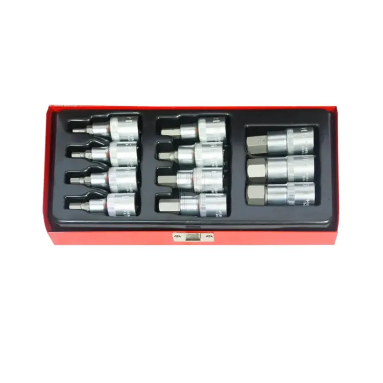 JG 11 CHAVES 1/2" C/ BIT HEX. 4-19mm KROFTOOLS