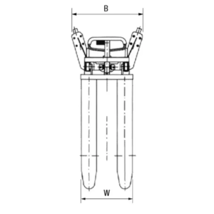 EMPILHADOR MANUAL KG ELEVAÇÃO MM IMCOINSA ()