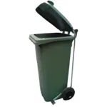 CONTENTOR LIXO 240LT COM PEDAL