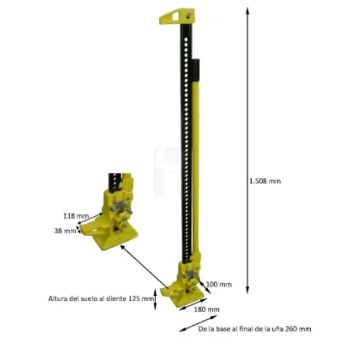 Macaco Mecânico ND 3000kg 1.35m