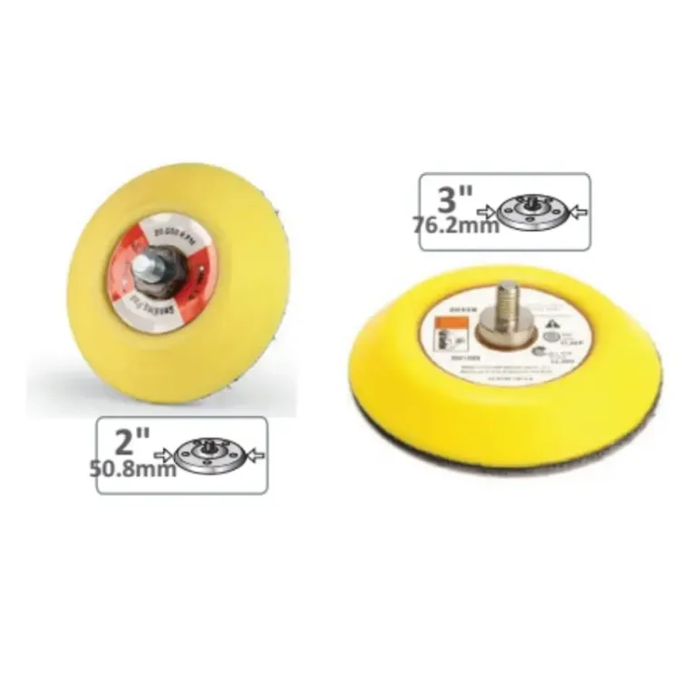 PRATO DE VELCRO 75MM PERNO M6X1.0 POWERED