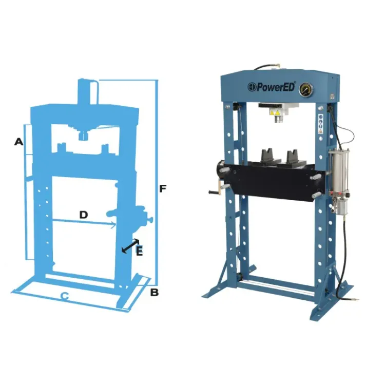 PRENSA HIDRO PNEUMÁTICA PPSP30 POWERED (2)