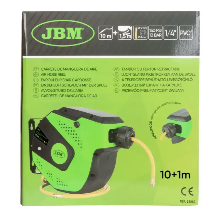 ENROLADOR DE MANGUEIRA DE AR DE M VERDE JBM ()