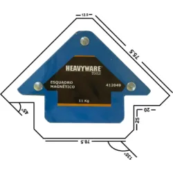 ESQUADRO MAGNETICO KGFORÇA HEAVYWARE