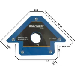 ESQUADRO MAGNETICO KGFORÇA HEAVYWARE