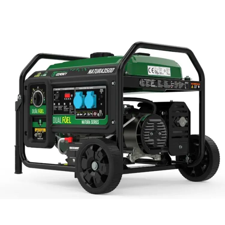 GERADOR GASOLINA/PROPANO 3300W E-START PORTÁTIL NATURA GENERGY