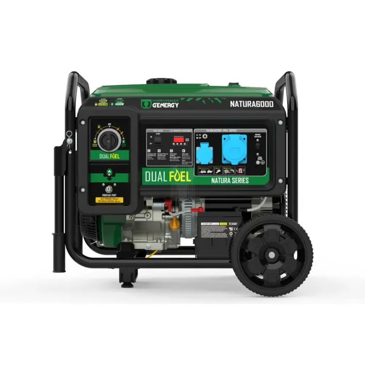 GERADOR PROFISSIONAL 5500W GAS/PROPANO GENERGY