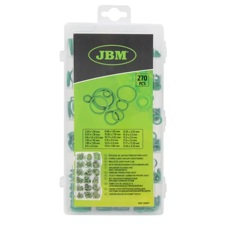 CAIXA DE O'RINGS PARA AC JBM ()