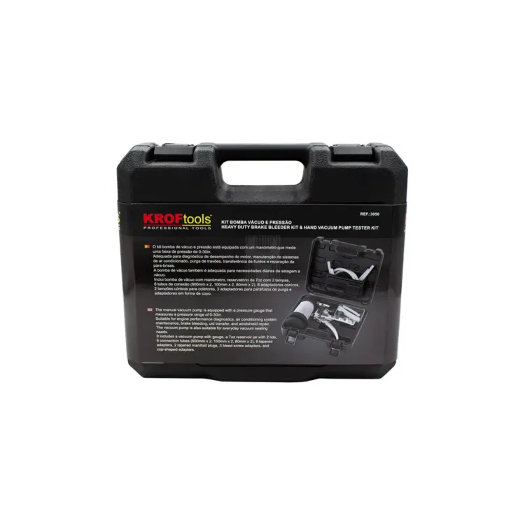 KIT BOMBA VÁCUO PRESSÃO KROFTOOLS