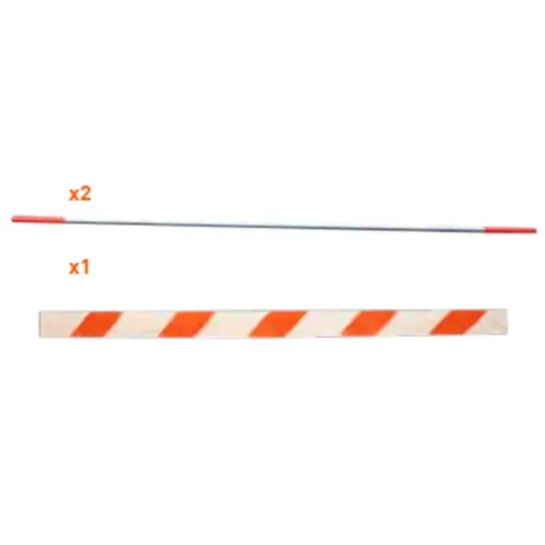 GUARDA CORPOS ZINCADO RR COM BLOQUEADOR SIRL ()