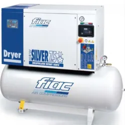 COMPRESSOR DE PARAFUSO NEWSILVER D7,5300 FIAC