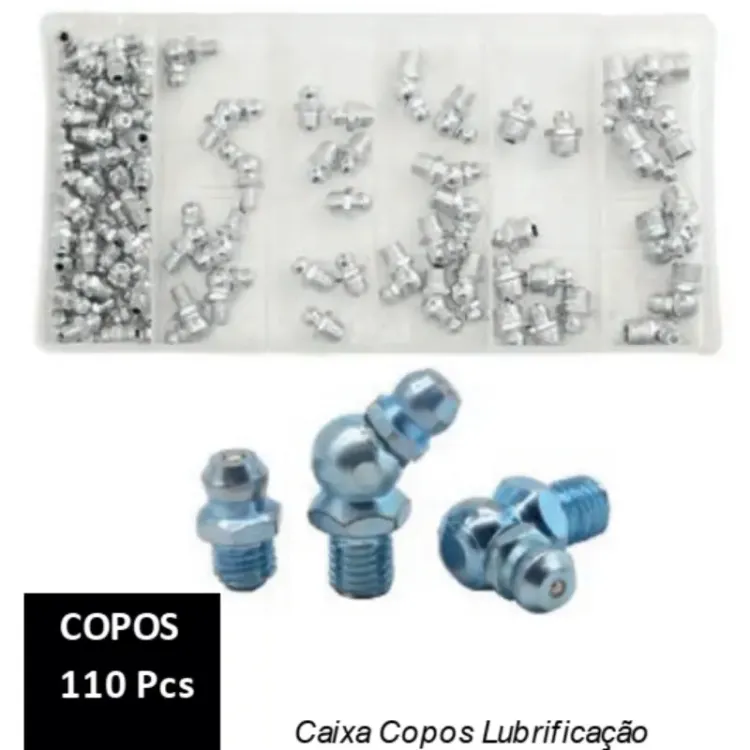 CONJUNTO DE COPOS DE LUBRIFICAÇÃO PEÇAS