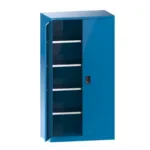 ARMÁRIO PORTAS C/DOBRADIÇA 1250x500x1950 AZUL RAL 5012