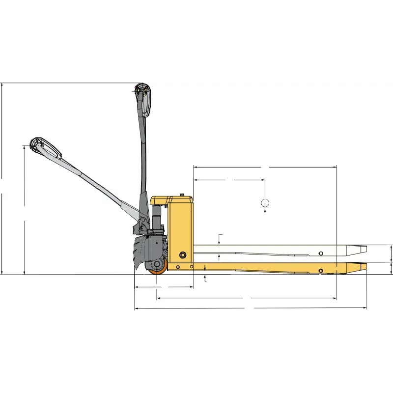 PORTA-PALETES ELÉTRICO EPT20H HU-LIFT