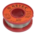 SOLDA ESTANHO C/RESINA 250G NEVEX