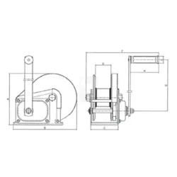 GUINCHO MANUAL 78-406/6 GAYNER