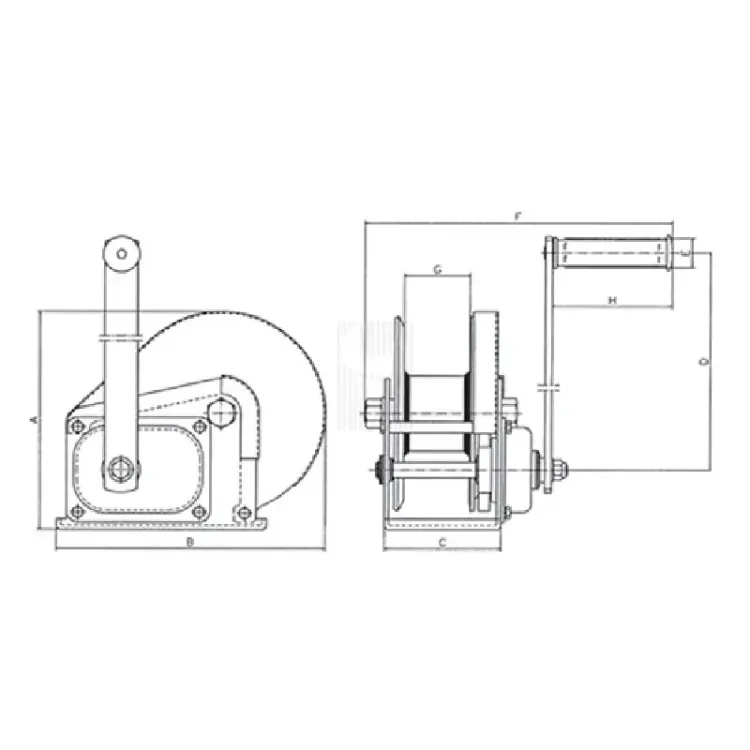 GUINCHO MANUAL 78-406/6 GAYNER