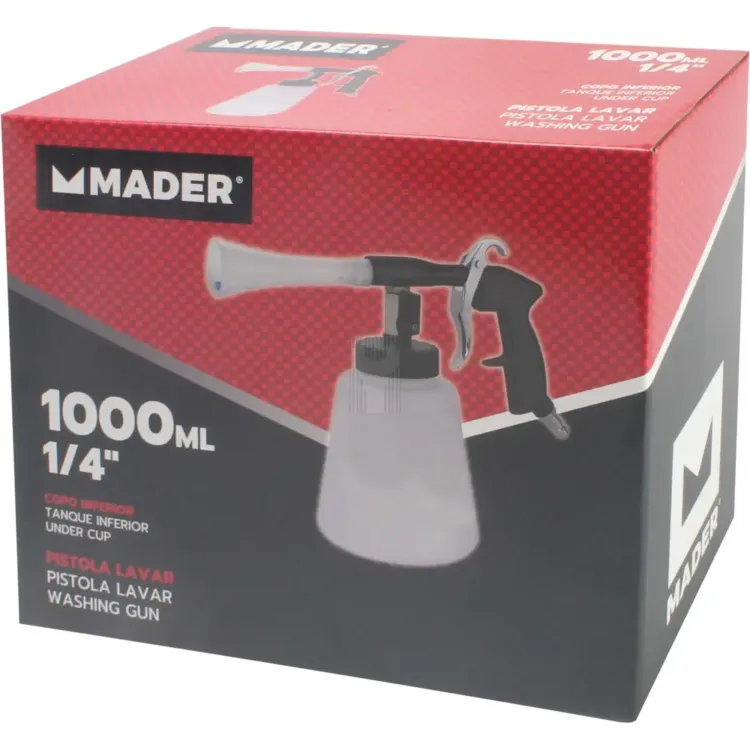 PISTOLA LAVAR 1/4" 1000ML MADER