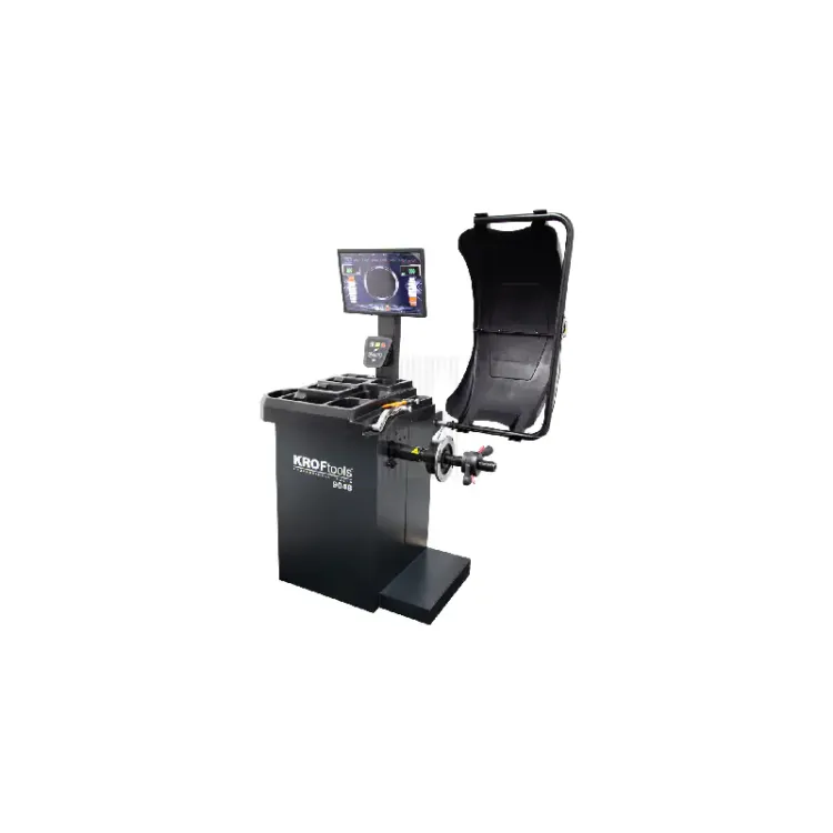 MÁQUINA CALIBRAR RODAS AUTOMÁTICO 10″-24″ C/ LASER E LCD 21″ KROFTOOLS