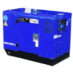 GERADOR DIESEL INSONORIZADO C/ ATS 400V PDG12000S-3 POWERED