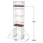 ANDAIME COM PLATAFORMA SYSTEM X MARCHETTI