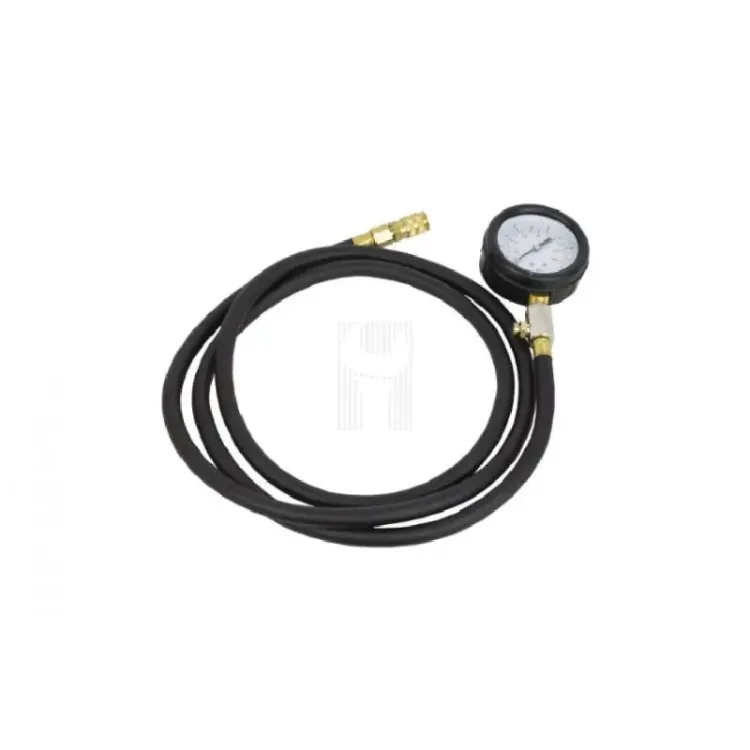 MANÓMETRO COM TUBO P/ KIT PRESSÃO DE ÓLEO 10 BAR