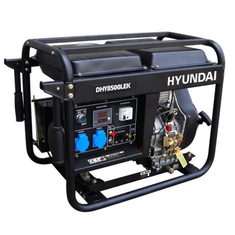GERADOR MONOFÁSICO 6500W HYUNDAI