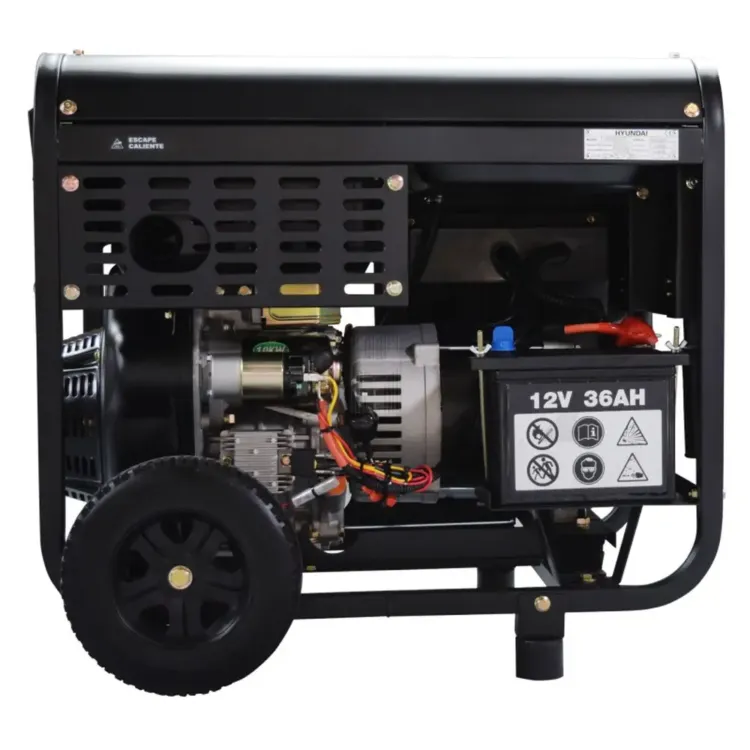 GERADOR TRIFÁSICO 8000W HYUNDAI
