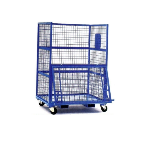 Cestão para Papel e Cartão 1200x800mm 1000Kg Frontal Rebatível