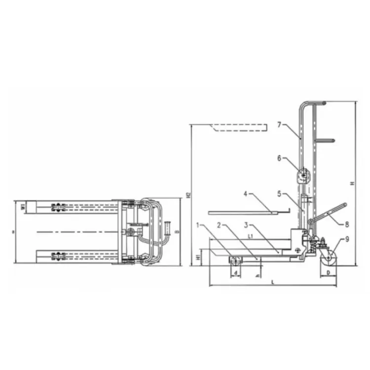 EMPILHADOR SEMI ELECTRICO 400KG 1500MM HU LIFT 4 scaled 1.webp