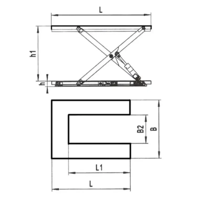 PLATAFORMA ELÉCTRICA V KG MM GAYNER ()