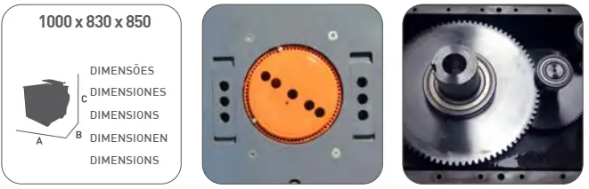 MÁQUINA COMBINADA (CORTADORA + DOBRADORA) CDRC SIRL ()