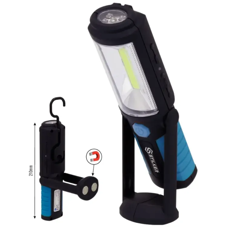 LANTERNA LED ARTICULADA RECARREGÁVEL LUMENS ()