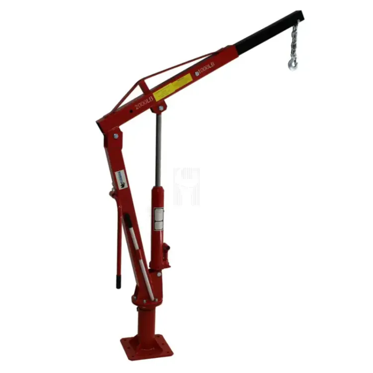 GRUA MÓVEL ROTATIVA P/ VEICULOS CAPAC. 900 KG VKP