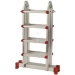 ESCADA MULTIPOSIÇÕES ALUMÍNIO 6X4 5,22 M