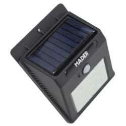 LANTERNA PAINEL SOLAR 10LED MADER