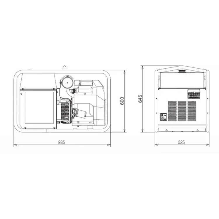 GERADOR GE 11000 HBS MOSA