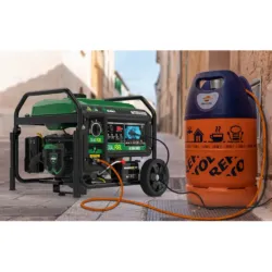 GERADOR GASOLINA/PROPANO 3300W E-START PORTÁTIL NATURA GENERGY
