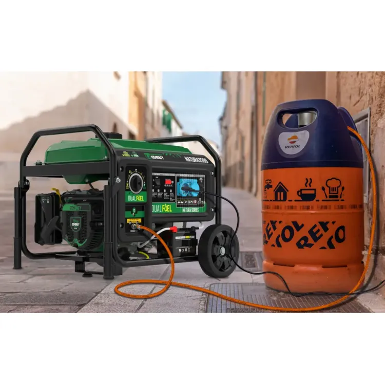 GERADOR GASOLINA/PROPANO 3300W E-START PORTÁTIL NATURA GENERGY