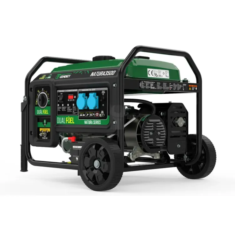 GERADOR GASOLINA/PROPANO 3300W E-START PORTÁTIL NATURA GENERGY