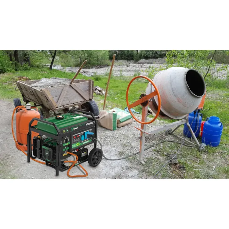 GERADOR GASOLINA/PROPANO 3300W E-START PORTÁTIL NATURA GENERGY
