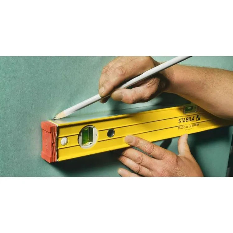 Nível de Bolha Super Resistente STABILA 100cm 2 Superfícies de Medição