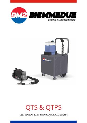 Catálogo Bm2 Qts Qtps Nebulizadores De Sanitização